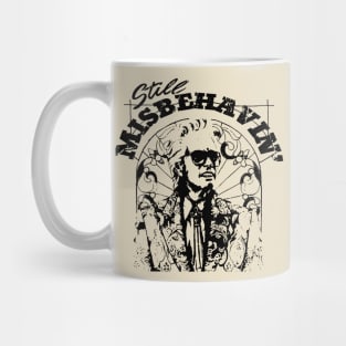 Still Misbehavin Baby Billys Design-black Mug